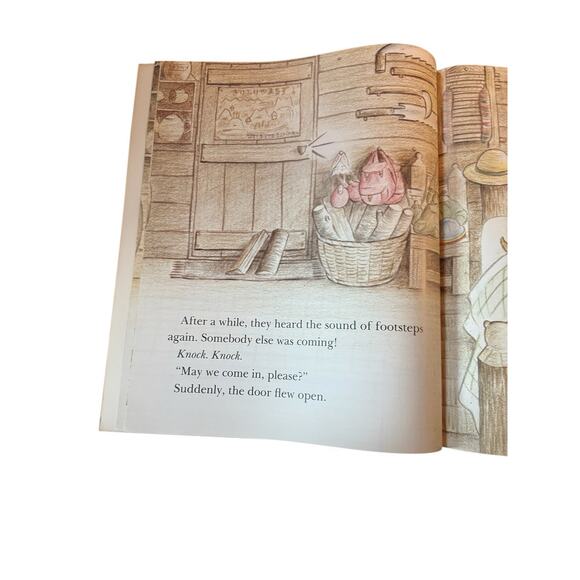 May We Sleep Here Tonight Tan Koide XL Oversized Picture Book 1981 15x18 Vintage - Picture 7 of 11